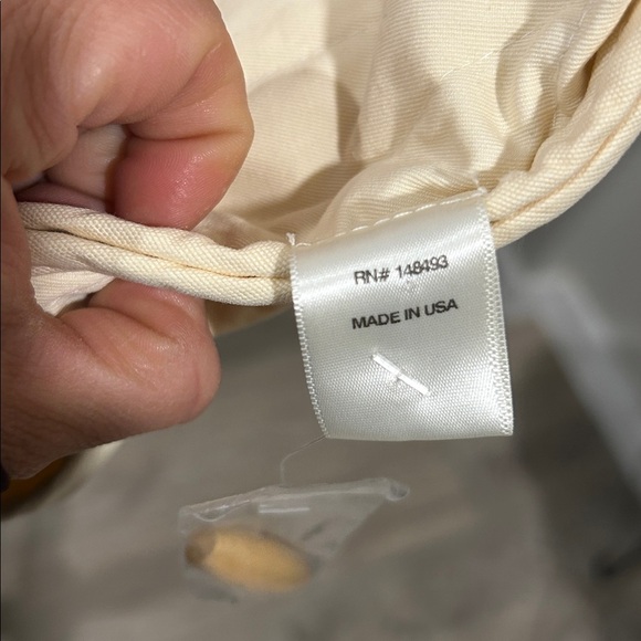 DOEN Parker Cotton Nutmilk Cream Wood Toggle Button Quilted Jacket Size XXS - Picture 11 of 11